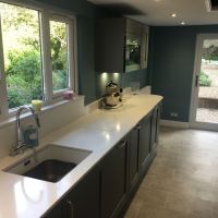 galley kitchen fitted in hampshire