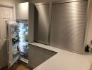 grey handleless kitchen in hampshire