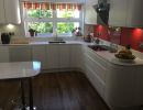 grey handleless kitchen design