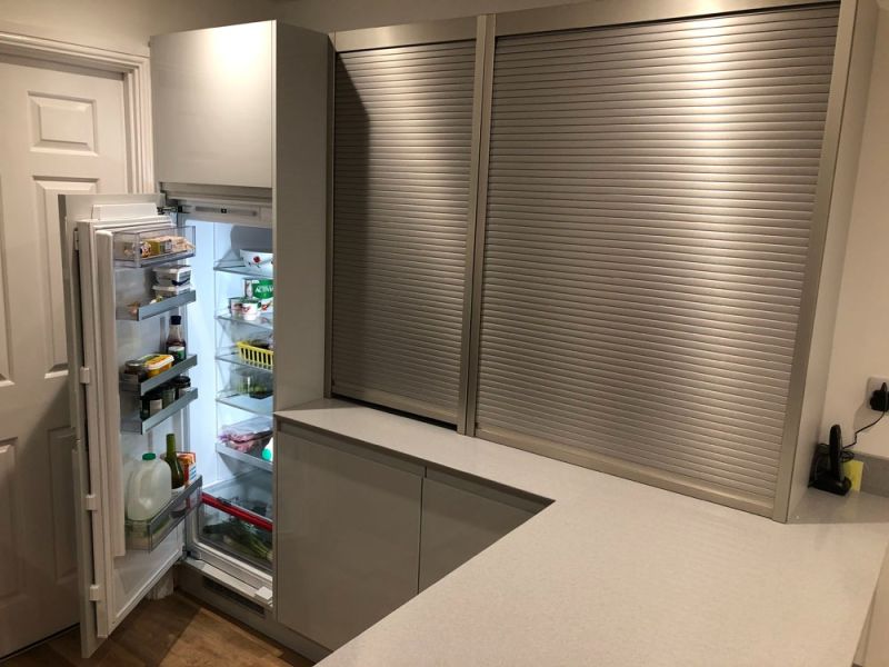 integrated fridge in kitchen integrated fridge in kitchen